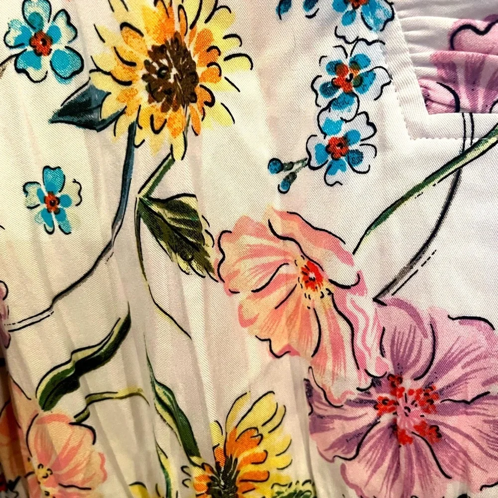 # NWT Floral Crown and Ivy 2X blouse - Picture 2 of 5